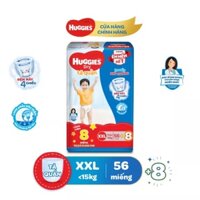 Tã quần Huggies size XXL 56 miếng tặng thêm 8 miếng