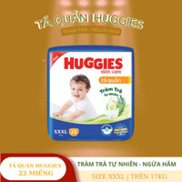Tả Quần Huggies Size XXXl 22 Miếng - Dành Cho Bé >17kg