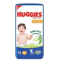 Tã Quần Huggies Skin care size M76/L68/XL60/XXL54/XXXL22 miếng