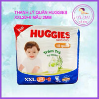 Tã quần Huggies Skincare Jumbo M42/L38/XL32/XXL28+6