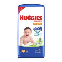 Tã quần Huggies Skincare size M 42 miếng (6 - 11 kg)