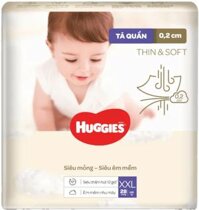Tã quần Huggies Thin & Soft  (XXL, >15kg, 28 miếng)
