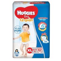 Tã Quần Huggies XL 62