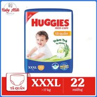Tã Quần Huggies XXXL22 Cho bé trên 17kg