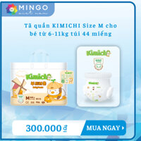 Tã quần KIMICHI Size M cho bé từ 6-11kg - Túi 44 miếng
