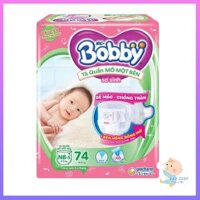 Tã quần mở một bên Bobby NB - S 74 miếng ( 3 - 8kg)