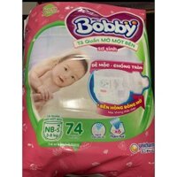 Tã Quần Mở Một Bên Bobby Sơ Sinh Size NB-S 74 Miếng Cho Bé 3 đến 8Kg - Tã Quần Sơ Sinh Bobby Mở Một Bên Size Newborn S 7