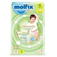 Tã quần Molfix size 2XL - 56 miếng (15-25kg)