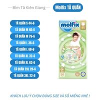 Tã Quần Molfix Thiên Nhiên Đủ Size Từ S-3XL Dành Cho Bé