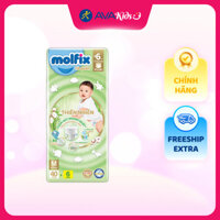Tã quần Molfix thiên nhiên size M 40 + 6 miếng - Danh cho trẻ 6 - 11 kg