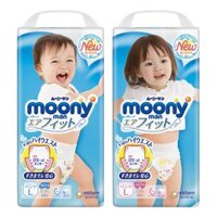 Tã quần Moony bé trai XL 38+6(12-22kg)