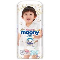 Tã quần Moony Natural XL32 trai