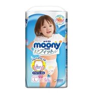 Tã Quần Moony Size L44 Girl