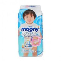 Tã Quần  Moony XL38 +6 Bé Trai,Bé Gái