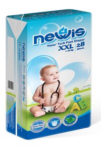 Tã quần Newis XXL28