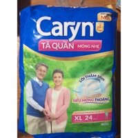 TÃ QUẦN NGƯỜI GIÀ CARYN SIZE XL 24/2 goi XL 12+2 miếng