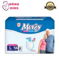Tã Quần Người Già MERZY Siêu Thấm Khô Thoáng Bảo Vệ Chống Rò Rỉ Size M16/L14/XL12 Miếng