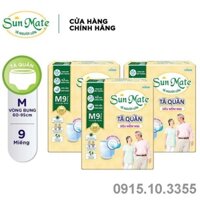 TÃ QUẦN NGƯỜI GIÀ SunMate - siêu mềm mại M9 miếng /L8 miếng