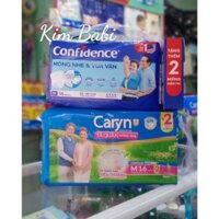 Tã quần người già Caryn/Confidence M16/L14 /XL12 miếng