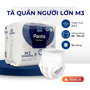 Tã quần người lớn Abena Abri Flex Premium M3 14 miếng/bịch