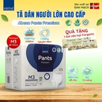 Tã quần người lớn Abena Pants Premium M3  gói 15 miếng thấm hút 2.400ml - Nhập khẩu Đan Mạch