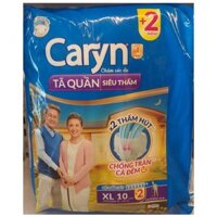 Tã Quần Người Lớn Caryn Mỏng Nhẹ Chống Tràn Size XL-10 Miếng Dành Cho Người Già Có Thể Tự Đi Lại Được