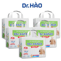 Tã quần người lớn Dr.Hào size L gói 10 miếng bỉm quần cho người già {combo 5 gói}