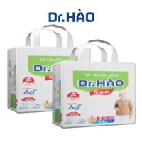 Tã quần người lớn enterone Dr.Hào size L gói 10 miếng bỉm quần cho người già {combo 2 gói}