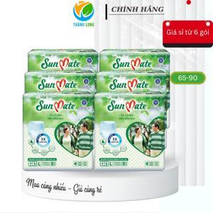 Tã quần người lớn Sunmate L8 8 miếng
