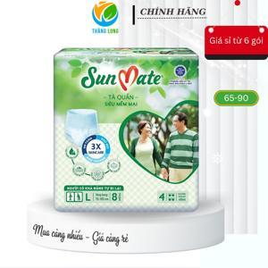Tã quần người lớn Sunmate L8 8 miếng