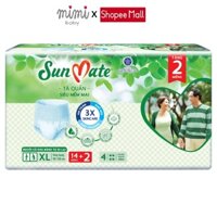 Tã Quần Người Lớn Sunmate Siêu Mềm Mại Cộng Miếng Đủ Size M/L/XL