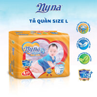 Tã quần NYNA siêu mềm size L 64 miếng (09kg-13kg)