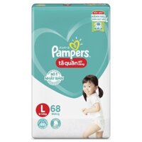 Tã quần pamper L68, M74, Xl56, XL62 mẫu mới giữ dáng