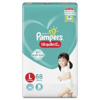 Tã quần pamper L68, M74, Xl56, XL62 mẫu mới giữ dáng