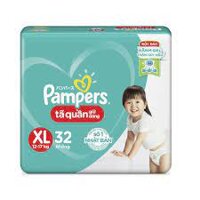 Tã quần Pamper XL 32 miếng