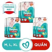 Tã Quần Pampers Baby-Dry bịch Jumbo đại đủ size M60