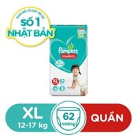 Tã quần Pampers Giữ Dáng Mới Gói Cực Đại size XL62