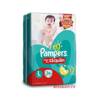 TÃ QUẦN PAMPERS L 36 MIẾNG