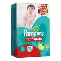 TÃ QUẦN PAMPERS L36 (36 MIẾNG)