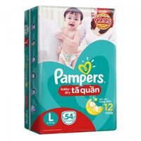 Tã quần pampers L54