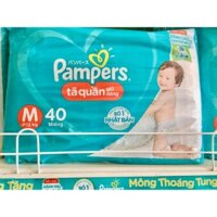 Tã quần Pampers M40 miếng chính hãng