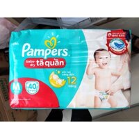 Tã quần pampers M40