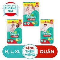 Tã quần pampers miếng M60/L54/XL48