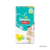 Tã Quần Pampers Size NB/S52 miếng