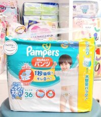 Tã quần Pampers size XXL 36 miếng (15-28kg)