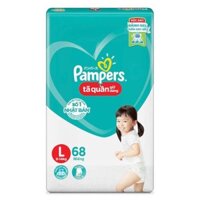 Tã quần Pampers SJB L 68 miếng X2 D8+