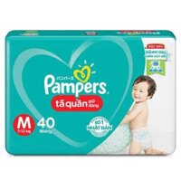 Tã quần Pampers tiết kiệm size M 40 miếng ( 7-12kg)