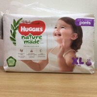 Tã quần siêu cao cấp Huggies Platinum nature L44 XL38 XXL26