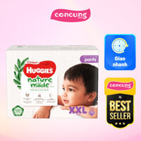 Tã quần siêu cao cấp Huggies Platinum Nature Made XXL 26 miếng