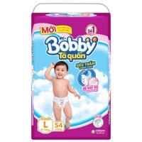 Tã quần siêu thấm Bobby M60/L54/XL48/XXL44